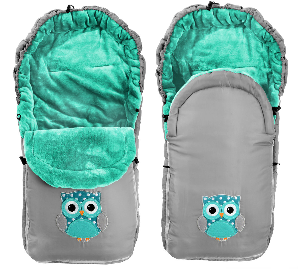 Landou Pentru Bebeluși Gri Minty Model Cu Bufniță Banaby Ro Landou Pentru Bebeluși Gri Minty Model Cu Bufniță Banaby Ro