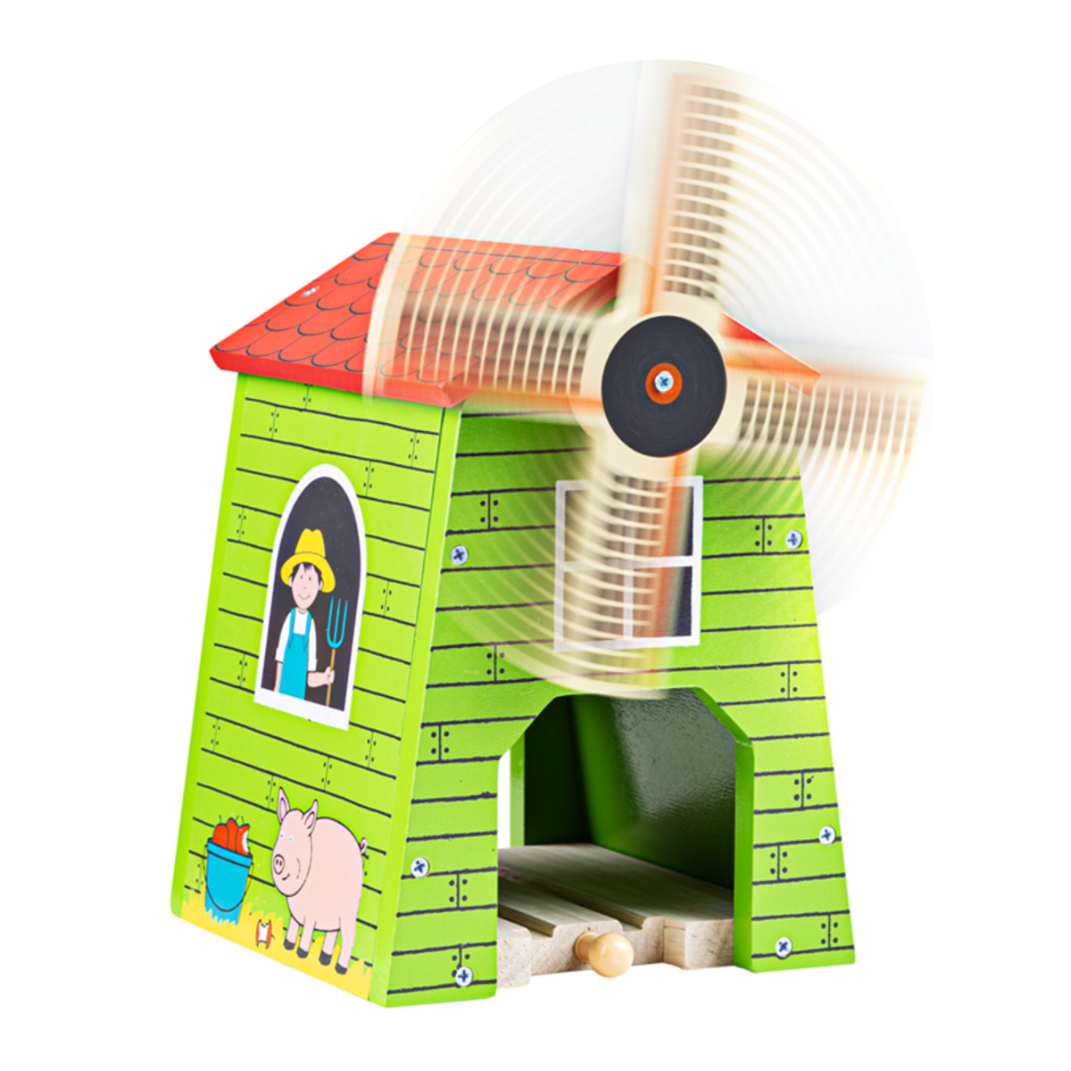 Moara de v nt Bigjigs Rail banaby.ro