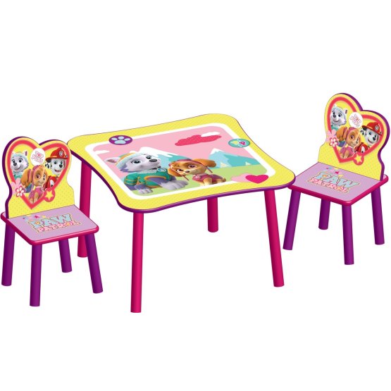 copilăresc masă cu scaune Tlapková patrulare
