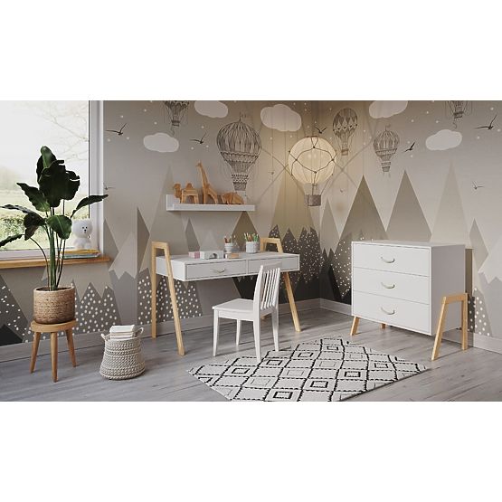 2în1 Pătuț și birou CONE 120x60 - SCANDI