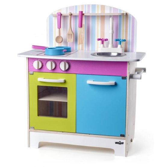 Bucătărioară din lemn pentru copii – JULIE