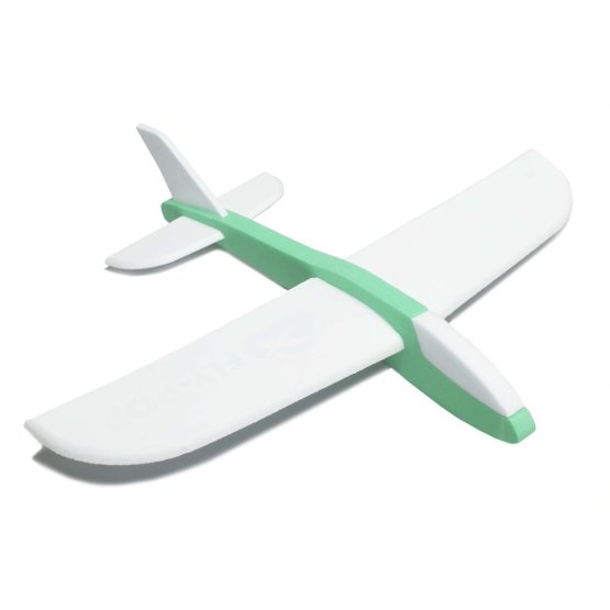 Avion de aruncare FLY-POP - verde