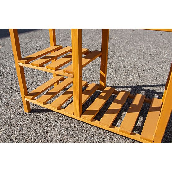 2Kids Toys Bucătărie de grădină din lemn cu chiuvetă