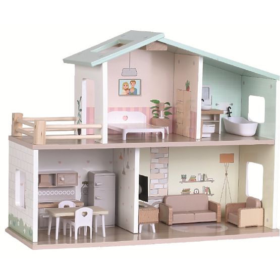 2Kids Toys Căsuța pentru păpuși Anička