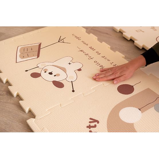 2Kids Toys Covoraș de joacă Petrecerea Animalelor 9 piese