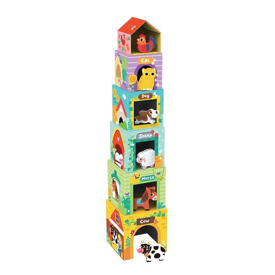 2Kids Toys Cuburi cu animale Fermă