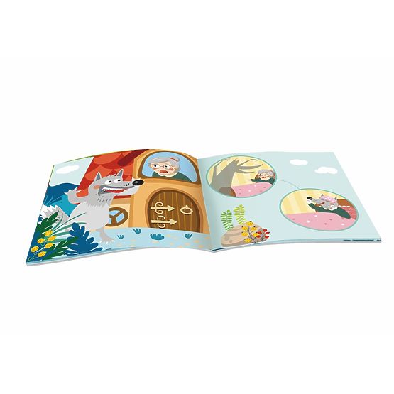 2Kids Toys Cuburi Povestea Scufița Roșie
