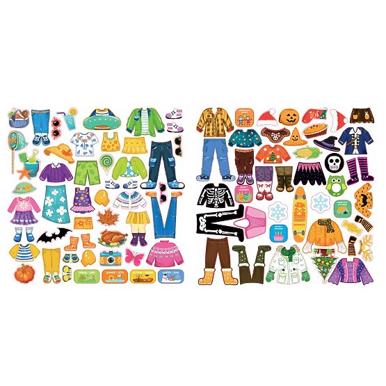2Kids Toys Îmbrăcăminte Magnetică Familie