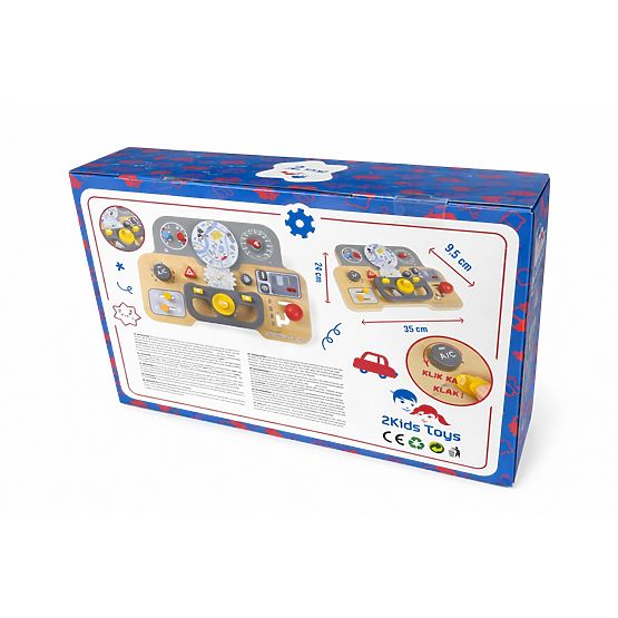 2Kids Toys Tablă de activități Auto Deska modernă