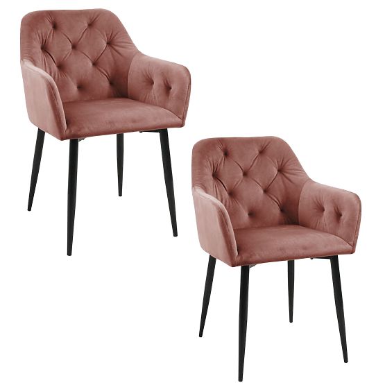 2x SCAUN SJ.030 - ROZ PUDRAT