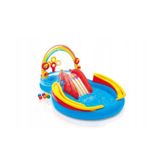 copilăresc gonflabile piscină curcubeu