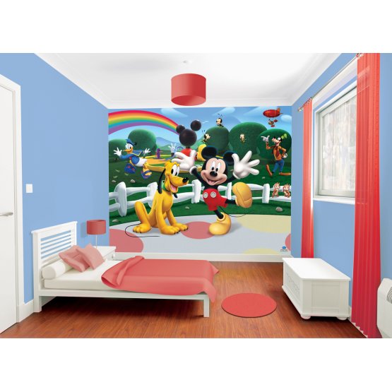 Decorul Mural 3D Clubul lui Mickey Mouse