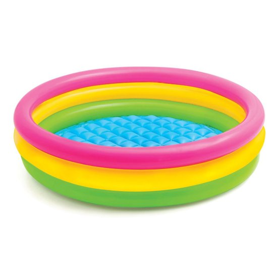 Piscina gonflabila colorata pentru copii