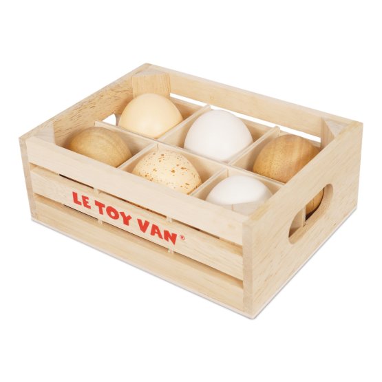 Le Toy Van Farm ouă într-o ladă