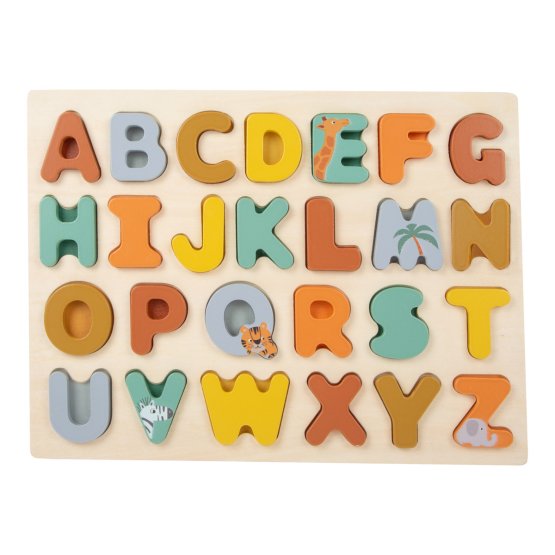 Little Foot Jigsaw Puzzle Safari Alphabet