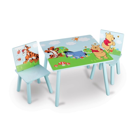 copilăresc masă cu scaune ursuleț bah