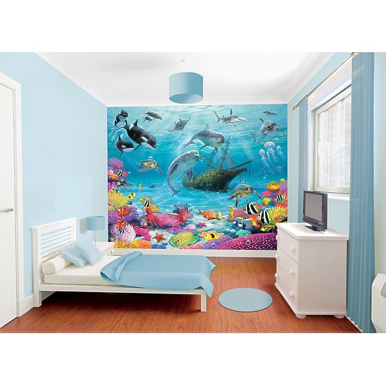 3D tapet submarin lume