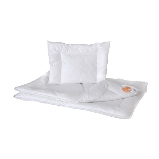 Set copii Sleep Well - perna si plapuma 100x135 cm + 40x60 cm pe tot parcursul anului