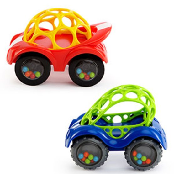 Bright Starts - Mașinuța jucărie Oball Rattle & Roll 