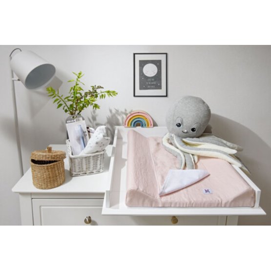 Saltea de infasat confort pentru bebelusi 70 x 50 cm - roz