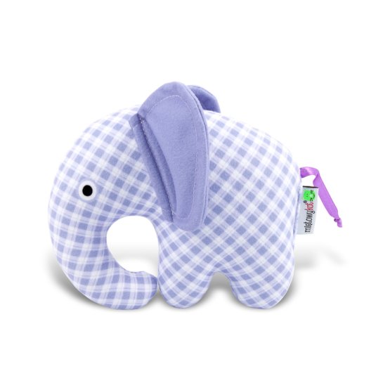Jucarie textila – elefant dragut violet
