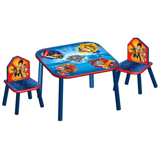 Set de masă și scaune din colecția Patrula Cățelușilor