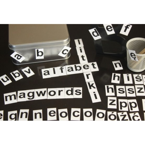 magnetic alfabet - mic scrisori