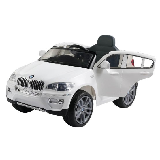 copii electric rătăcitor BMW X6 albe