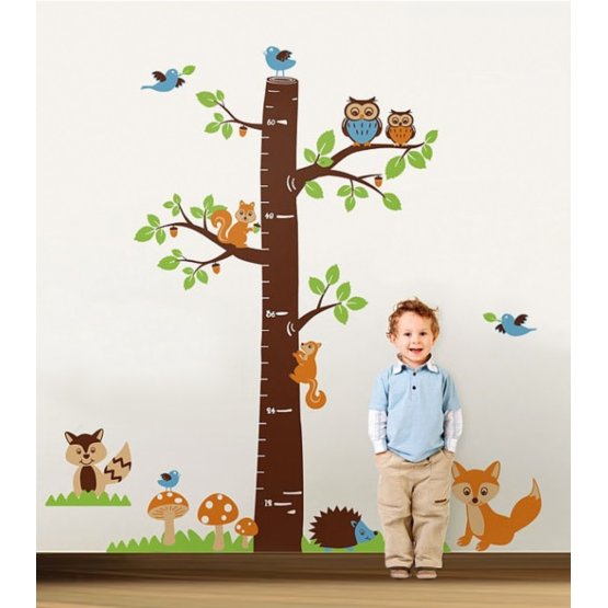 Decoratiune de perete – Copac cu vulpe
