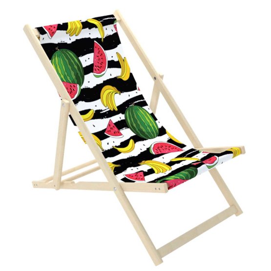 Scaun de plajă Pepeni și banane