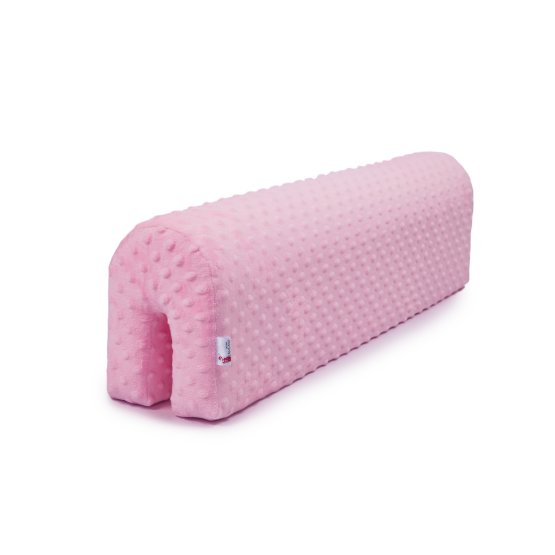 Spumă pentru pat cu șină Ourbaby-roz deschis