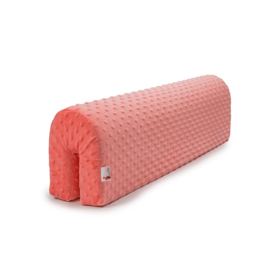 Spumă pentru pat cu șină Ourbaby-culoare roz-somon