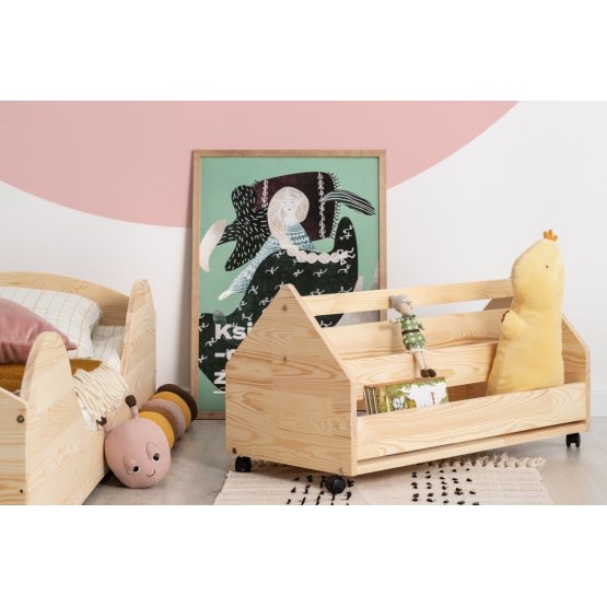 Cutie de lemn pentru jucării CĂSUȚĂ