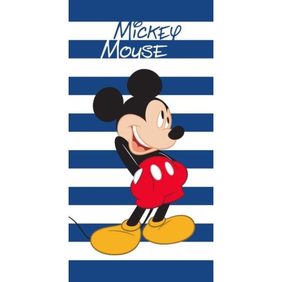 Prosop pentru copii Mickey Mouse - albastru-alb