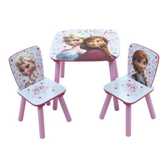 copilăresc masă cu scaune Frozen - vânăt