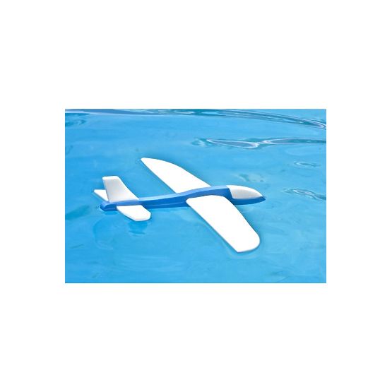 Avion de aruncare FLY-POP - galben