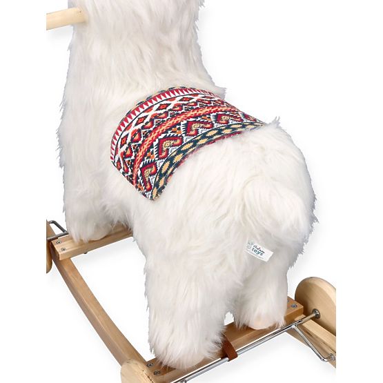 Alpaca pe cal balansoar cu roți