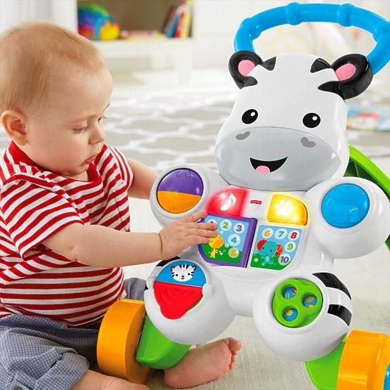 Antepremergator cu activitati Zebra- Fisher Price 