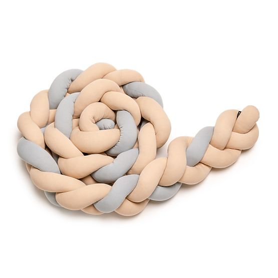 Protecție împletită - bej și gri