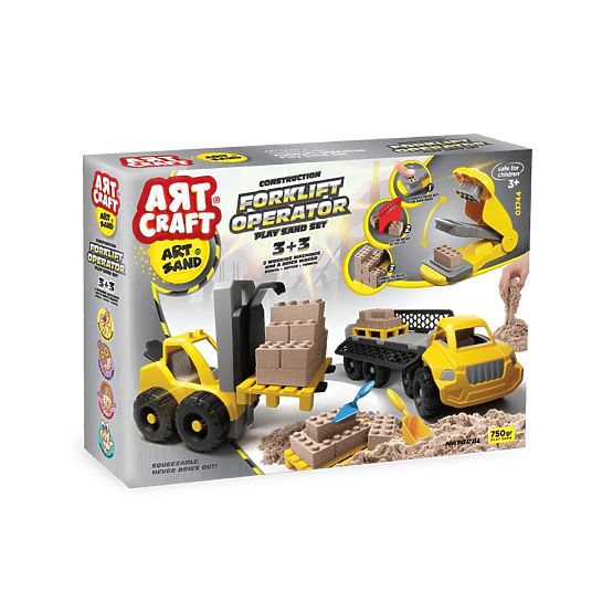 ART CRAFT Set de nisip kinetic - Creează, construiește, demontează