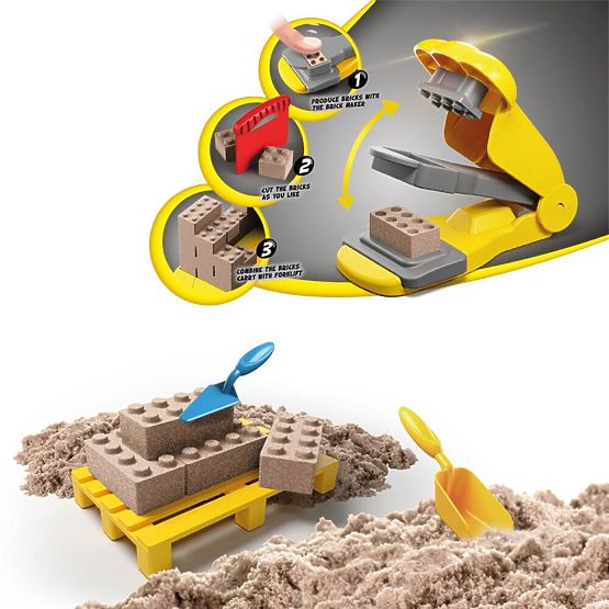 ART CRAFT Set de nisip kinetic - Creează, construiește, demontează