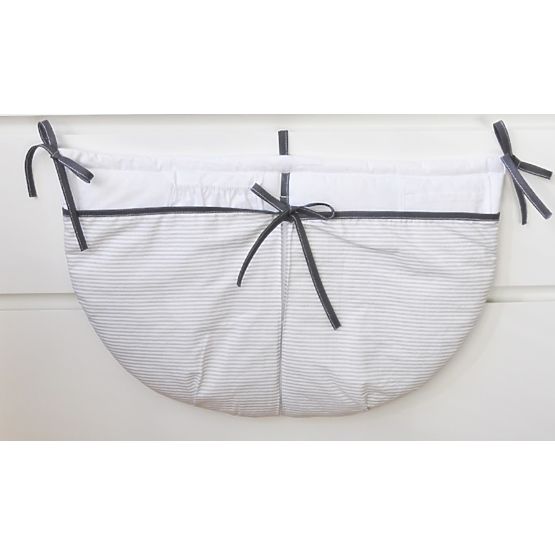 Așternut de pat din 2 piese pentru copii – Panda gri