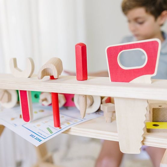 Atelier de lemn pentru bricolători și truse 2 în 1