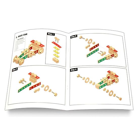 Atelier de lemn pentru bricolători și truse 2 în 1