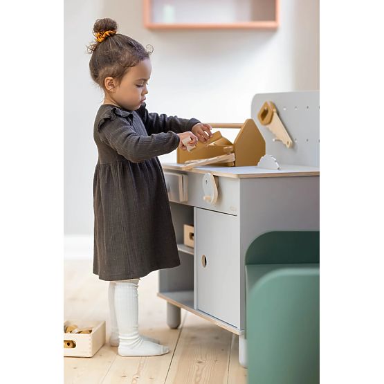 Atelier lemn Nordic - gri