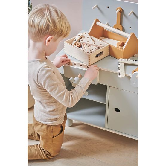 Atelier lemn Nordic - gri