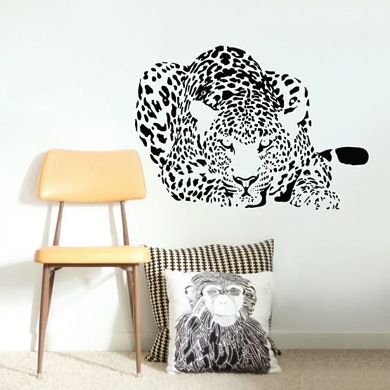 Autocolant de perete – model LEOPARD