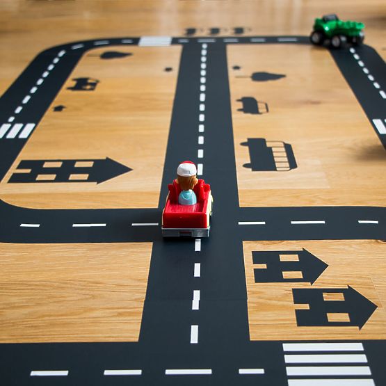 Autocolant pentru podea - Autostradă