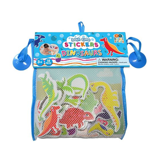Autocolante de baie cu dinozauri