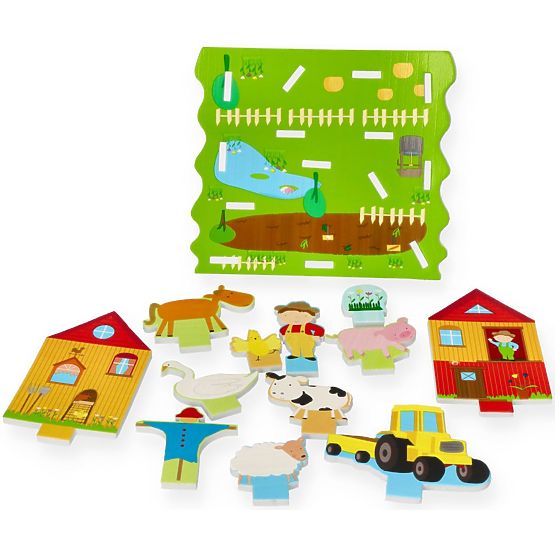 Autocolante de baie - viața la fermă